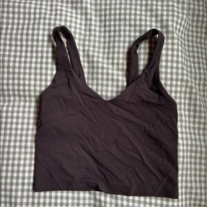 Brown Lululemon align top